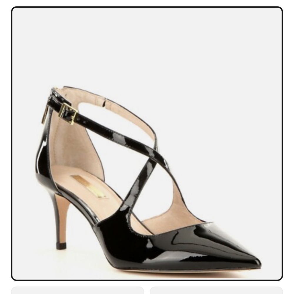 Louise et Cie Black Patent Heels